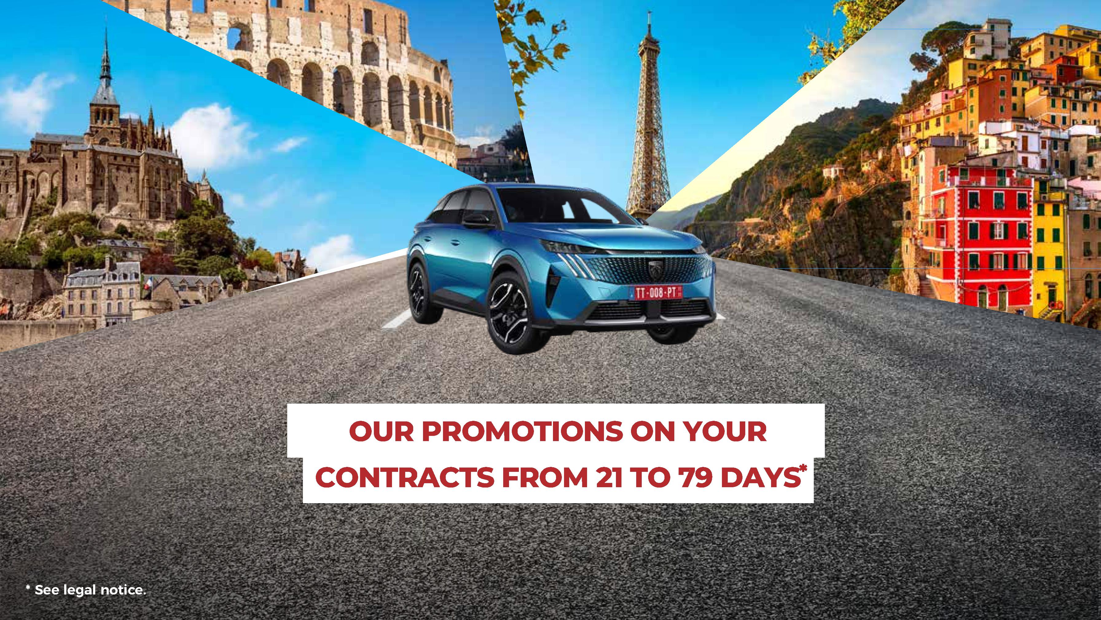 For a delivery from June 1st, 2025 to December 31st, 2025, 230€ off on your contracts from 21 to 79 days