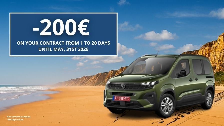Exclusive discounts for bookings up to 20 days.